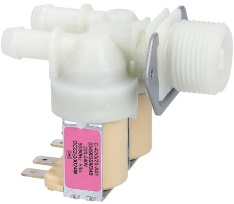 easyPART passend für SAMSUNG DC62-00024M Magnetventil 2fach 180° 12mmØ für | Waschmaschine, Ventil, Wassereinlaufventil, Zulaufventil, Aquastop, Wasserzulauf, Doppelventil, Einlaufventil