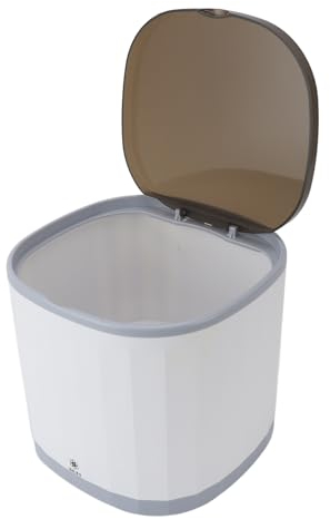 Fregadero de Cocina Lavavajillas, Fregadero Lavavajillas Lavavajillas Portátil Encimera con Batería Recargable 4L 5V USB 360° Descarga Redonda para Vehículos Recreativos