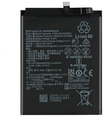 Batteria compatibile HB486586ECW per Huawei Mate 30 Pro 5G P40 Lite/Honor V30