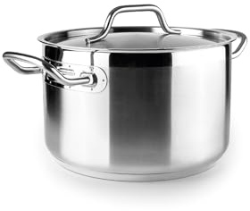 IBILI - Olla Con Tapa Inox Ebbe 32 Cm, Acero inoxidable 18/10, Apto para induccion