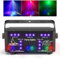 Discolicht Partylicht, T210, LED RGB Licht DJ Projektor Musikgesteuert DJ Disco Lichter, DMX Effektstrahler Für KTV Familientreffen Hochzeit Geburtstag Halloween