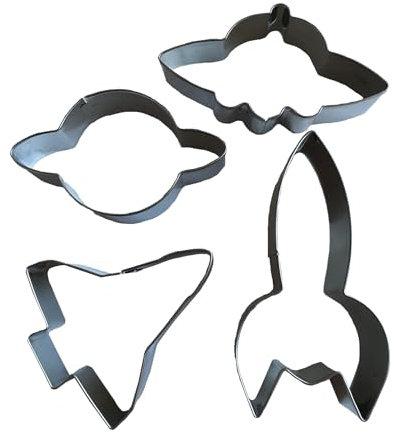 Weltraum Plätzchenausstecher Ausstecher Plätzchenformen UFO Planet Raumschiff Rakete Alien Form Keks