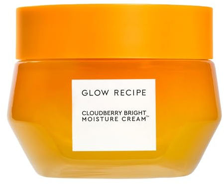 Glow Recipe Cloudberry Bright Nachfüllbare Gesichtscreme - Ultra feuchtigkeitsspendende koreanische Gesichtscreme für Frauen mit CoQ10, Multi-Peptiden und Vitamin C zur Aufhellung, Reparatur der