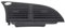 Tablero Delantero Para Citroen Para Xsara Tablero Salida Aire Acondicionado Facia Panel Rejilla Ventilación Negra Paleta Ventilación 8264Y9 8264Q0 8264Q4 Ventilación Salida Acondicionador(Black Middle