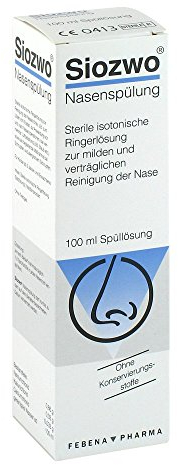 SIOZWO Nasenspülung Konservierungsstofffrei 100 ml