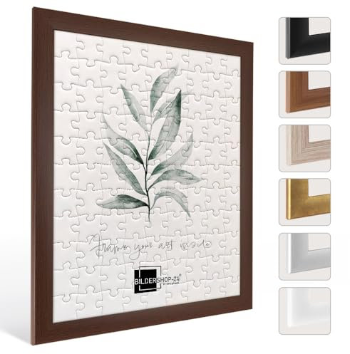 Bilderrahmen für Puzzle ca. 300-500 Teile 36X49cm Wenge/Mooreiche