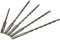 SDS Plus M2 Drill Bit 2 Cut Set, 5 Piece