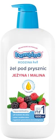 Bambino Familie Duschgel mit Duft Brombeer und Himbeer 1000 ml