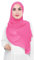 Lina & Lily Damen Muslim Premium Chiffon Hijab Kopftuch Schal aus Leicht Stoff (Rosa)