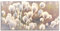 ARTLAND Wanddeko Leinwand Bilder Wandbild 100 x 50 cm Natur Zauber Idyll Frühling Moor Pflanzen Gräser Blumen Wollgras T2BZ