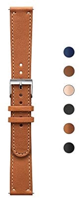 WITHINGS - Premium Lederarmband für ScanWatch, Steel HR, Steel HR Sport, Move ECG, Move und Steel