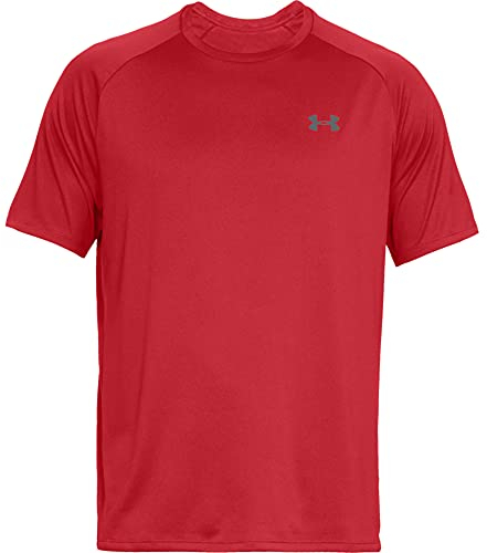 Under Armour Men Tech 2. Shortsleeve, Light and Breathable Sports T-Shirt, Gym Clothes, Wicks Away Sweat & Dries Very Fast