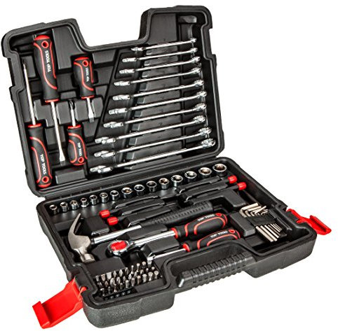 TOP TOOLS Zestaw narzędziowy to najpopular niejszych prac w domu 73szt. (38D500)