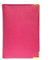 LOLUNA® Porte-Carte Simple 1 à 2 Carte Compact en Cuir Existe en Plusieur Couleur pour Homme et Femme (Fuchsia)