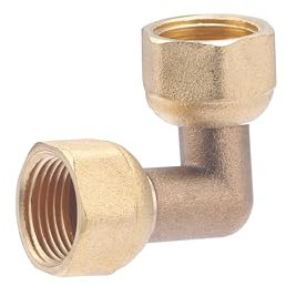 Coude Laiton Femelle Femelle Ecrou Tournant à Visser 12x17 (3/8) NOYON & THIEBAULT