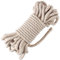 Tenn Well Corde pour macramé de 10 mm, Corde en Coton Non Blanchi pour travaux manuels, tentures murales, Suspension de Plantes, Cordons de Serrage, Jouets en Corde