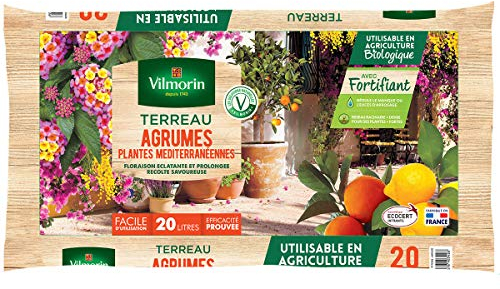 Vilmorin - Terreau agrumes plantes méditerranéennes Vilmorin sac de 20 litres