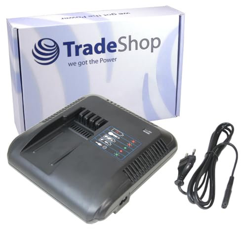 Trade-Shop Chargeur de batterie 24 V NI-MH NI-CD - Station de charge rapide compatible avec Dewalt DE0246, DE0249, DW0246