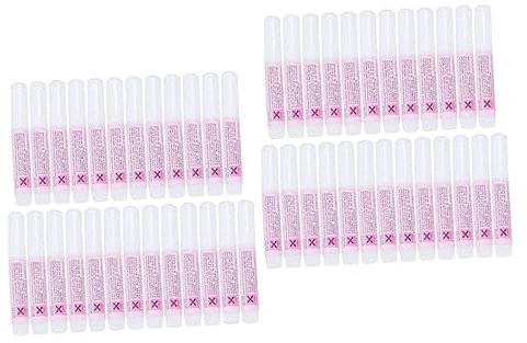 Beavorty 50pcs Nail Art Nail Tip Glue Adhesive Press Glue for Manicure and Strong and Press