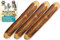 Stilux® Lot de 3 Bâtons à mâcher en Bois d'olivier pour Chiens,Taille S, Jouet d'occupation pour Chien et Chiot jusqu'à 10Kg, Friandise Os en Bois 100% Naturel et Durable