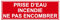 F132 - Prise d'eau incendie ne pas encombrer - Panneau et Signalisation Incendie - Dimensions au choix - Norme ISO 7010