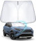 WEIPIN Parasol Compatible con Toyot-a RAV-4 2019-2023 2024 2025 Parasol de Coche para Parabrisas Delantero para RAV-4 2023 Accessori con refrigeración Anti UV, protección Interior