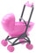jojofuny Miniatur Kinderwagen Spielzeug: Miniatur Puppen Kinderwagen für Puppenhaus Dekoration - Mini Buggy für Den Heimladen Miniwagen