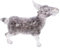 GLSTOY 1pc Crystal Goat Puzzle Self-assembly Goat Adornment Decoration for Home Office Present for Friends Family