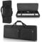 SUNDOY 76-Key Electric Piano Gig Bag, 600D Oxford Keyboard Backpack Case with 10mm Full Padding for Protection, Lightweight & Durable for Travel, 120x15.5x48-CM