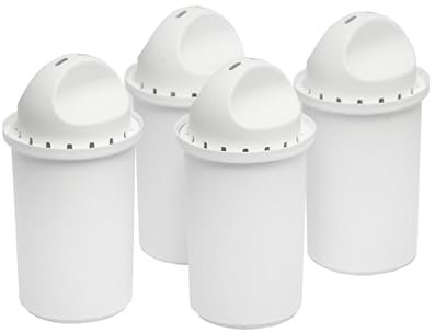 Ecosoft Patronen für Wasserfilterkanne, Trinkwasserfilter für den Haushalt, Nachfüllen ohne Flaschen, verbesserter Geschmack, 12 Stück