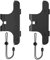 Générique Lot De 2 Dragonnes Antidérapantes Pour Switch 2,Manette Anti-Perte Poignées Et Sangles À Dégagement Rapide (black)