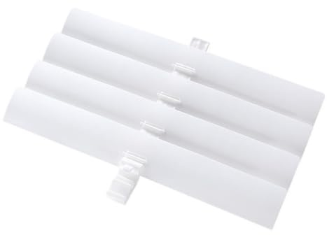 SHINEOFI Material Deflector para Aire Verano Acondicionado Ajustable 3 Modos Pp Vertical Adecuado en Casa y Fiesta