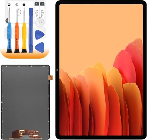 Écran LCD pour Samsung Tab S7 LCD Display pour Samsung Galaxy Tab S7 SM-T870 SM-T875 SM-T876B 11,0 Pouces Ecran Replacement Digitalizer Touchscreen Assemblée avec Outils (Noir, sans Empreinte)