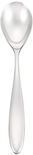 Alessi SG38/4 Mami Cucchiaio da Dessert in Acciaio Lucido, Set da 6 pezzi