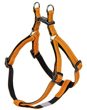 Nobby Geschirr Soft Grip, orange Brust: 40/56 cm, B: 15 mm, 1 Stück