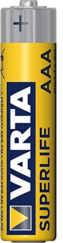 Varta 45182 Superlife R03/AAA (Micro) (2003) Batterie au chlorure de Zinc, 1, 5 V