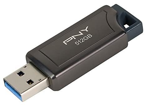 PNY 512GB Pro Elite USB 3.0 Unidad Flash USB - Memoria USB, Metal