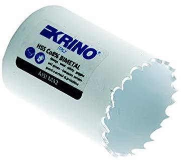 KRINO 2109003500 Seghe a Tazza M42 a Dentatura Variabile, Bianco, 35 mm