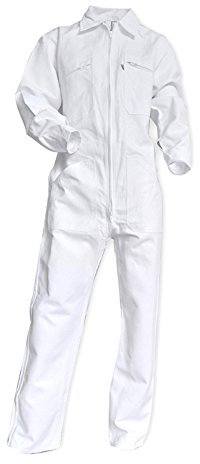 LMA 400644 TRETEAU Combinaison de Peintre, Blanc, Taille 3