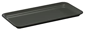 WACA 1306 Auslageplatte Präsentationsplatte 300 x 150 x 17 mm, Farbe:schwarz