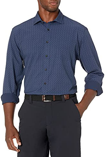 Greg Norman Herren Dusk Langarm Woven Sport Shirt