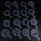 16Pcs Pochoir Cappuccino, Pochoir Gateau Pochoirs De Café en Plastique De Décoration De Café Moule Moule Cappuccino Chocolat