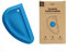 Collory® Silikon Küchen Schaber weich, ergonomischer Schüsselschaber für Flüssigkeiten, Flexibel und weich ohne harten Kern, antihaftbeschichtet und Hitzebeständig, BPA-frei und lebensmittelecht
