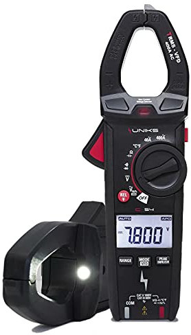 uniks C54 pinza amperometrica AC 400A voltometrica AC/DC 1000V
