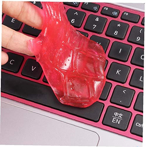 TOSSPER 1pc Universal Cleaning Gel Cleaner for Keyboard Detailing Office Electronics Cleaning Kit Slimy Dust Remover (random Color)