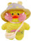 Tittaty Christmas Duck Kostüm Ente Plüschtier Weihnachten Kuscheltier Cartoon Toy Doll Niedlicher Kopfbedeckung Tasche Brille Tolle Weihnachsgeschenke Freunde Geburtstagsgeschenk