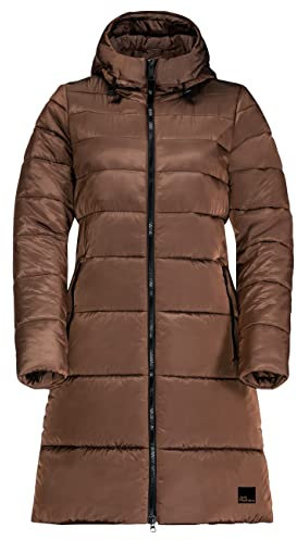 Jack Wolfskin Eisbach Outdoor-Hardshelljacken für Damen Hazelnut Brown S