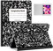 Uppuppy Case for iPad Air 2/1st Generation & for iPad 5th(2017)/6th(2018)/Pro 9.7 inch Composition Notebook Cute Kawaii Book Partten Folio a1474 a1475 a1566 a1673 Cover Unique Cases for Women Teens