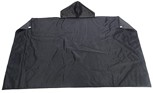 AZ FLAG Bandera de Unicolor Negro 150 x 90 cm, Capa Bandera Negra 100% poliéster con mangas integradas, Body Flag negro