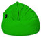 MILLINDABAG Kastanie Tropfenform Sitzsack für Kinder Jugendliche und Erwachsene Beanbag Kissen Indoor & Outdoor Gaminggeignet bereits gefüllt Sitzkissen Bodenkissen (Grün, XXL-Durchmesser 88 cm)